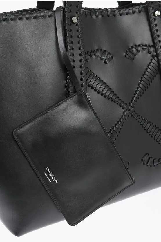 Day Off Leather Tote Bag