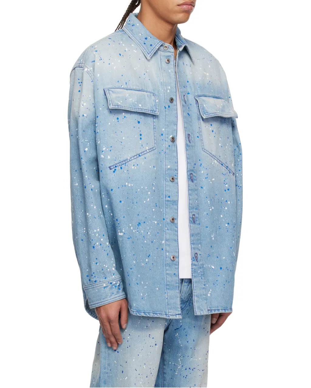 Splatter Print Shirt