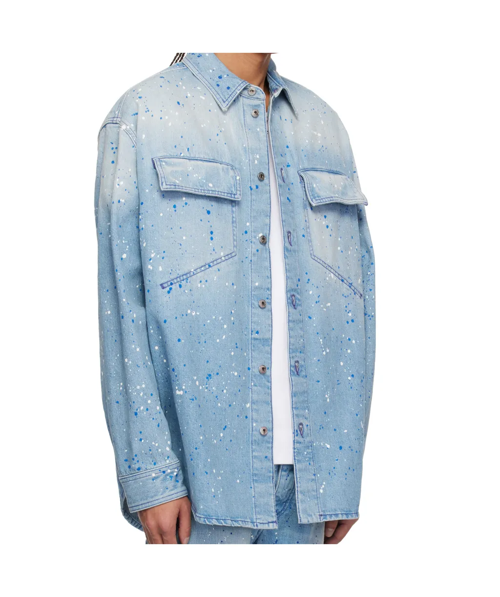 Splatter Print Shirt