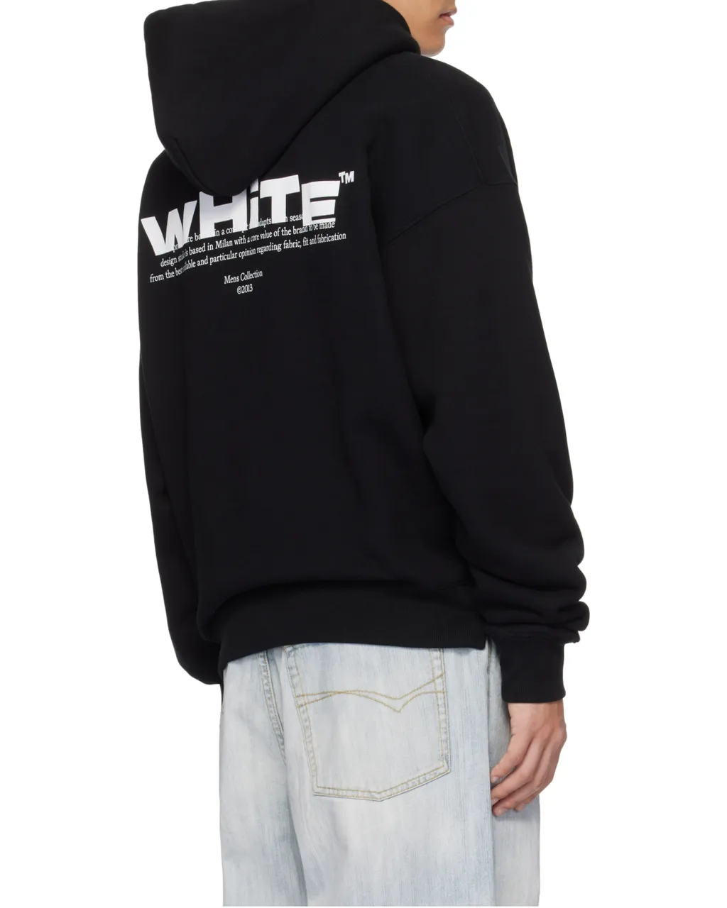 Logo Printed Drawstring Hoodie