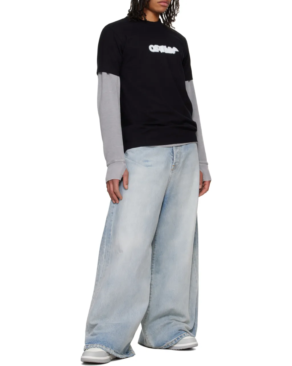 Spray Arrow Crewneck T-Shirt