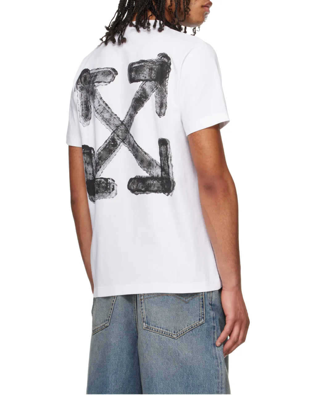 Spray Arrow Crewneck T-Shirt