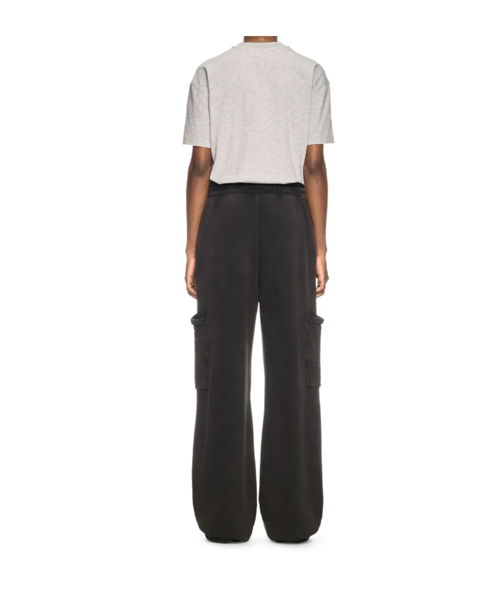 Logo Embroidered Drawstring Pants
