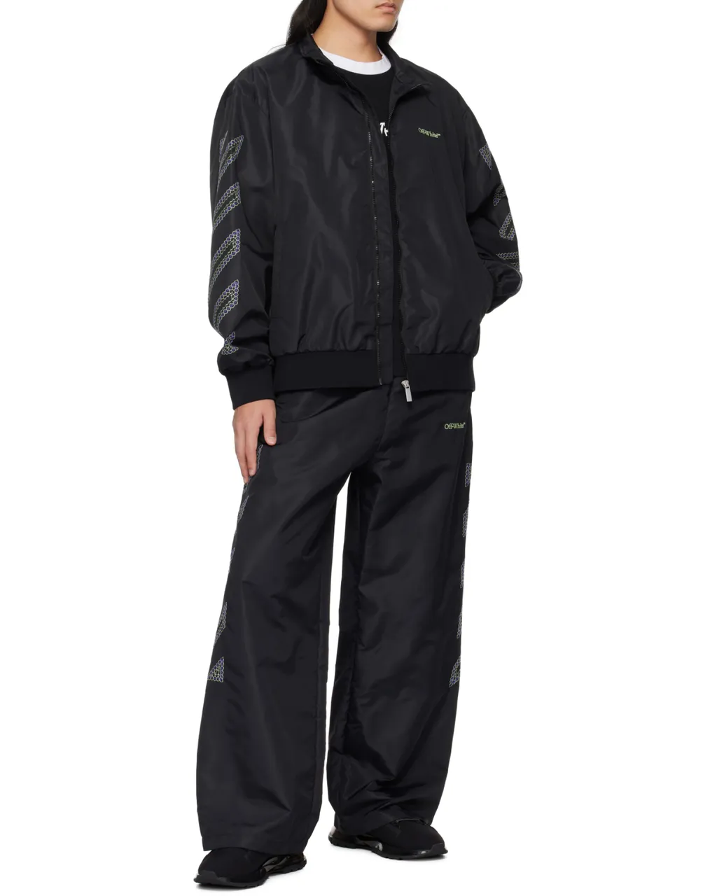 Logo Detailed Wide Leg Pants