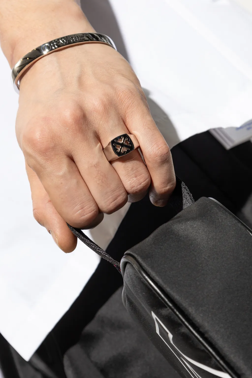 Arrow Cut Out Detailed Ring