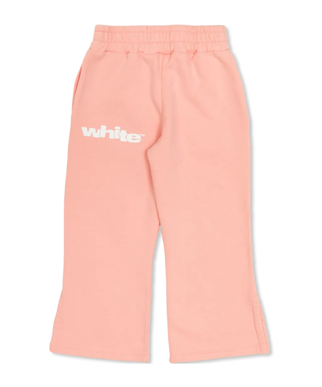 Logo Printed Straight Track Pants