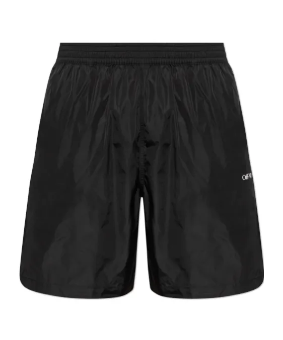 Logo Printed Swim Shorts