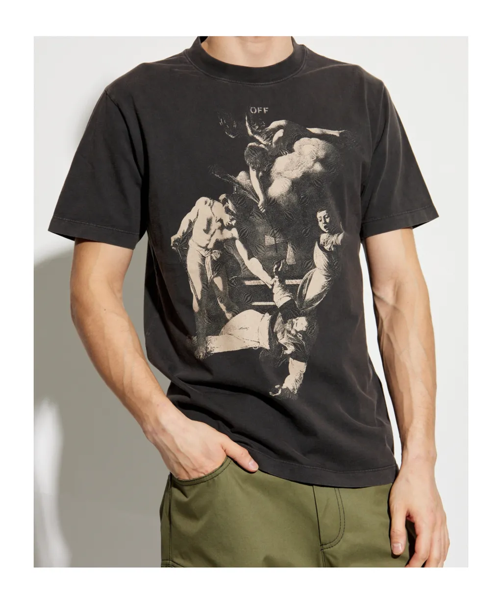 Graphic Printed Crewneck T-Shirt