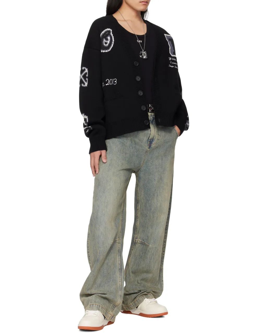 Varsity V-Neck Cardigan