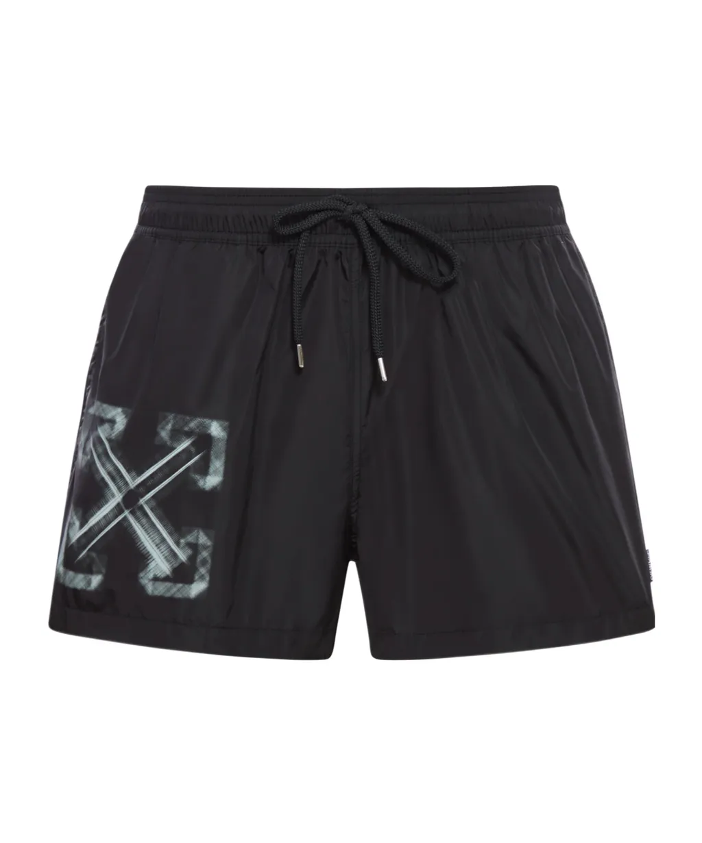 Vibe Arrow Drawstring Swim Shorts