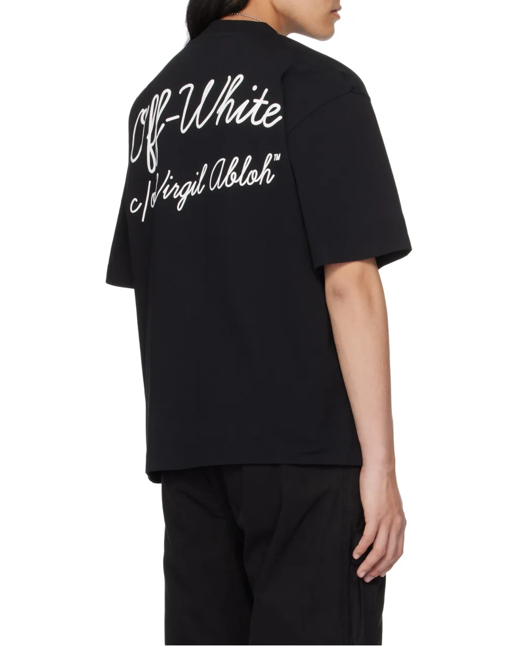 Script Crewneck Short-Sleeved T-Shirt