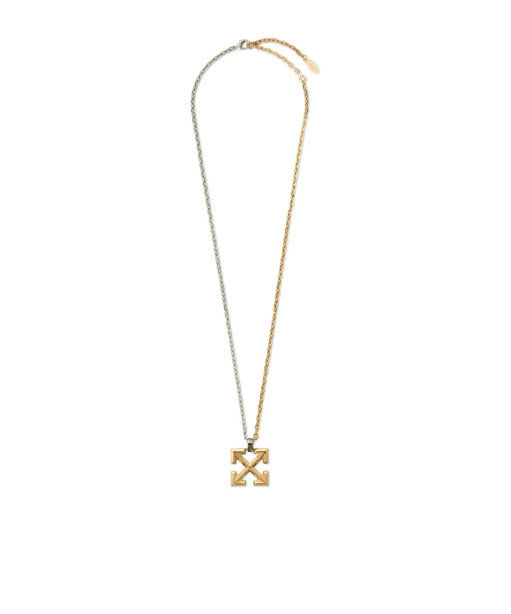 Arrows Two-Tone Necklace