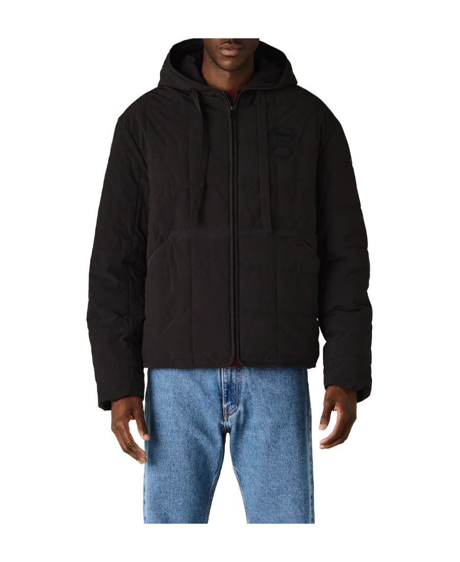 Logo Patch Quilted Jacket