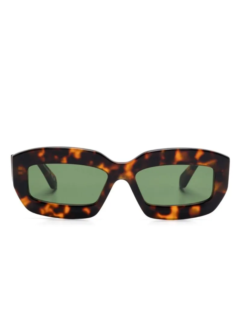 Charlotte Rectangular Frame Sunglasses