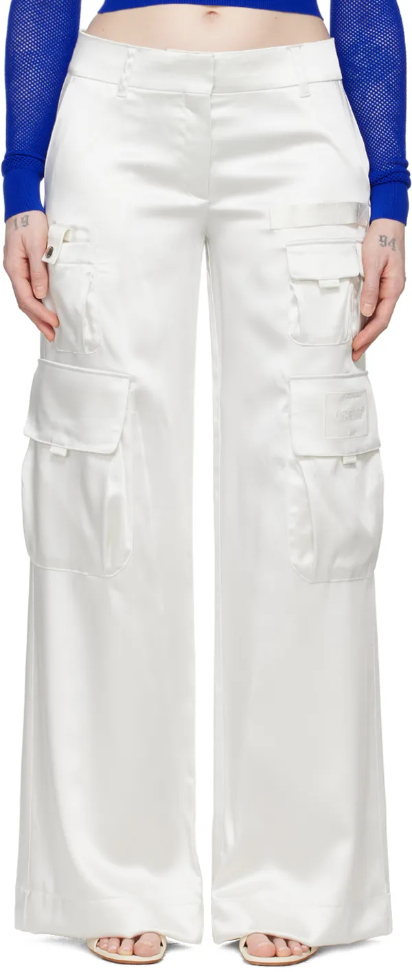 Satin Toybox Cargo Pants