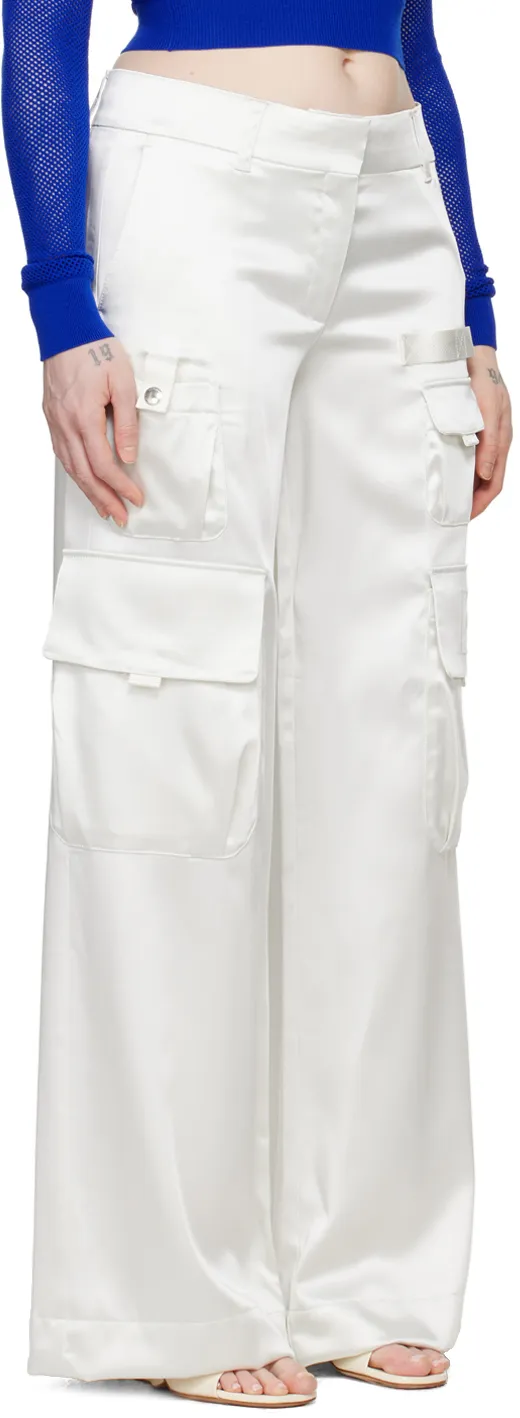 Satin Toybox Cargo Pants
