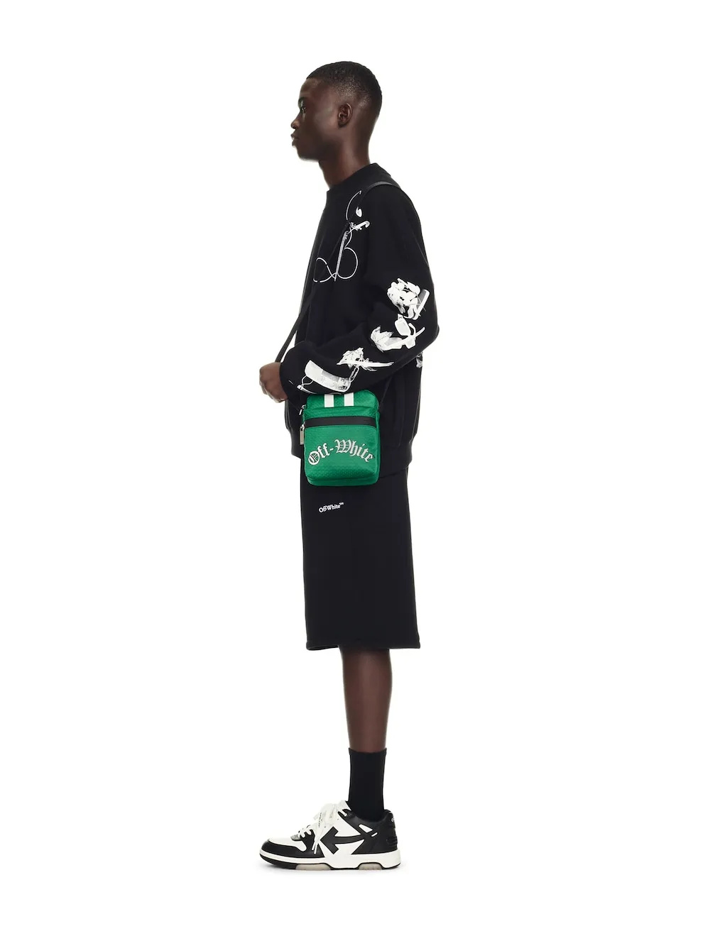 Outdoor Mesh Messenger Bag