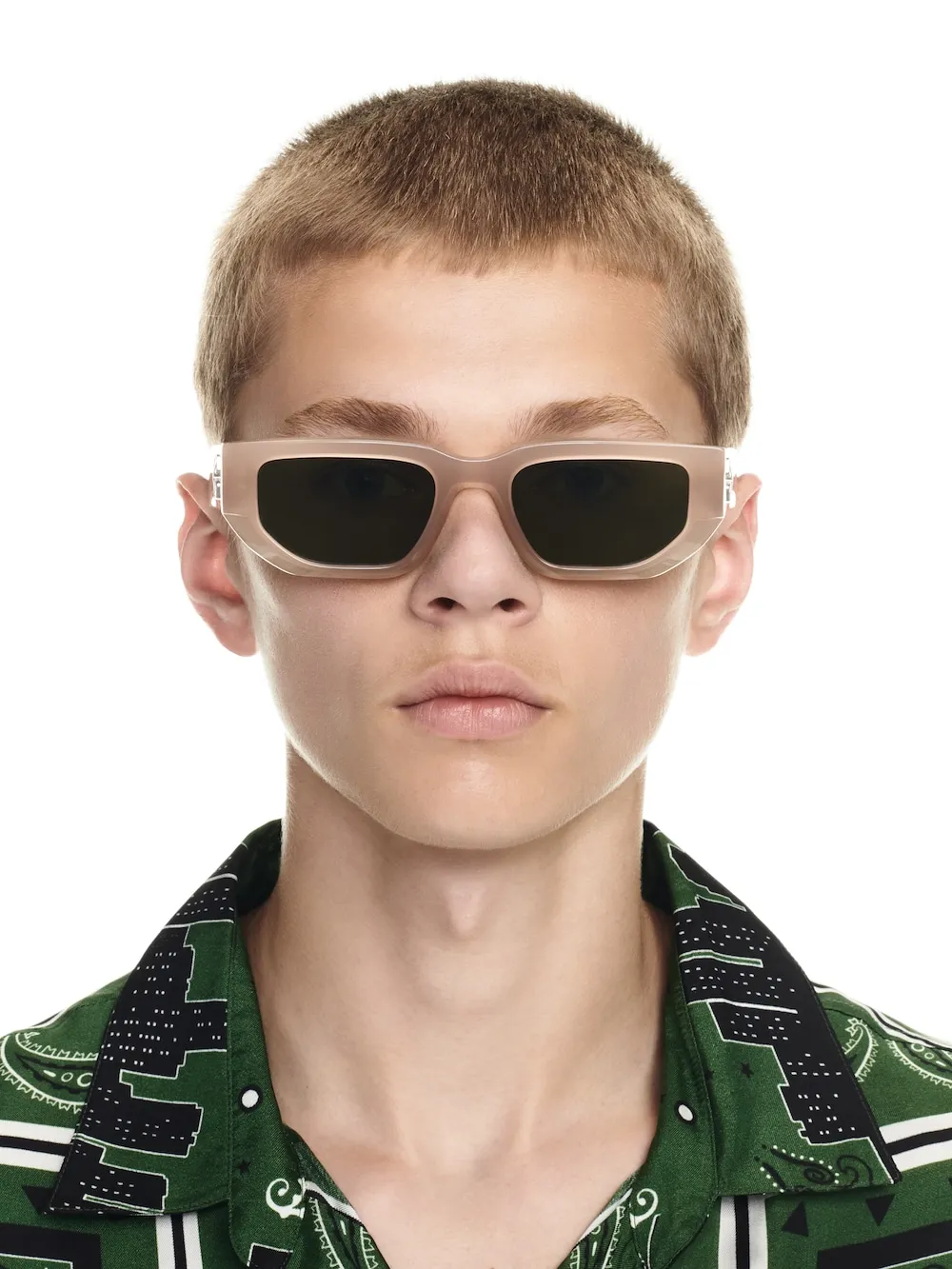 Greeley Rectangular Frame Sunglasses