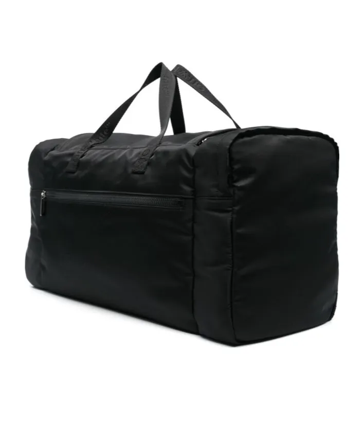 Logo Printed Zi-Up Holdall Bag