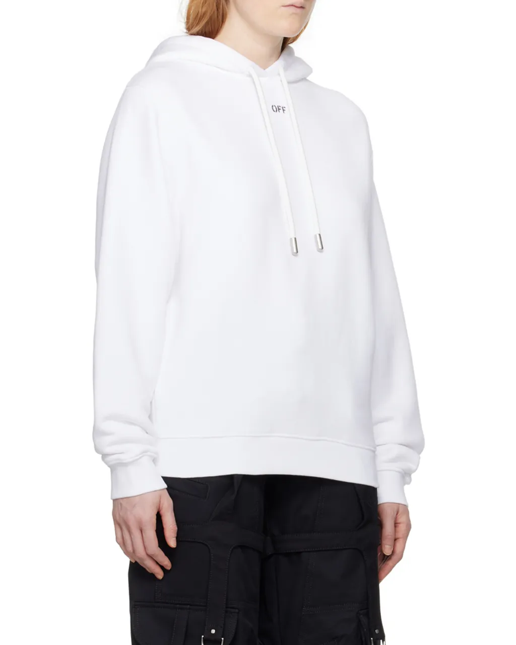 Logo Printed Drawstring Hoodie