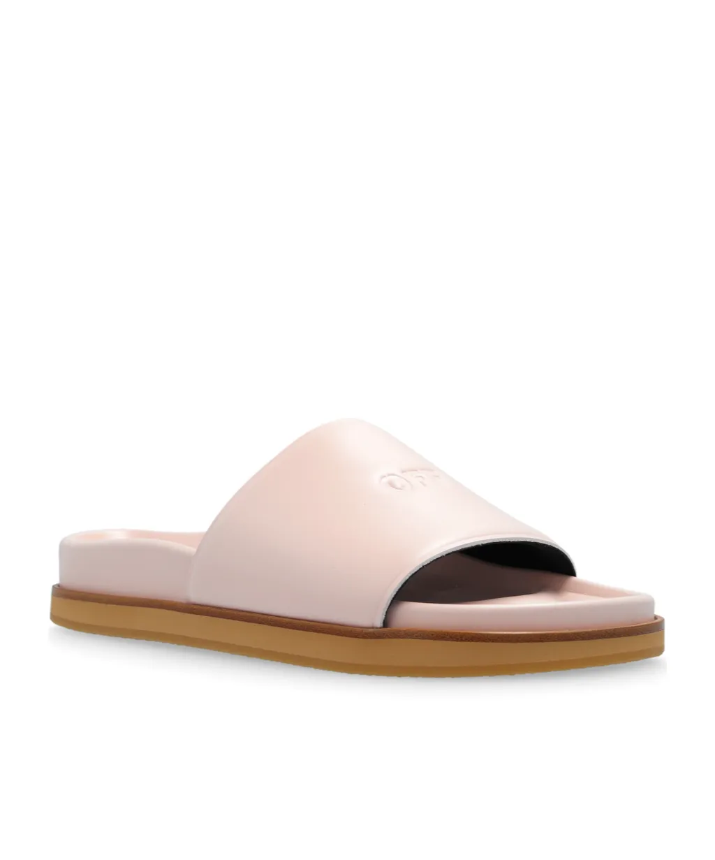 Cloud Leather Slides