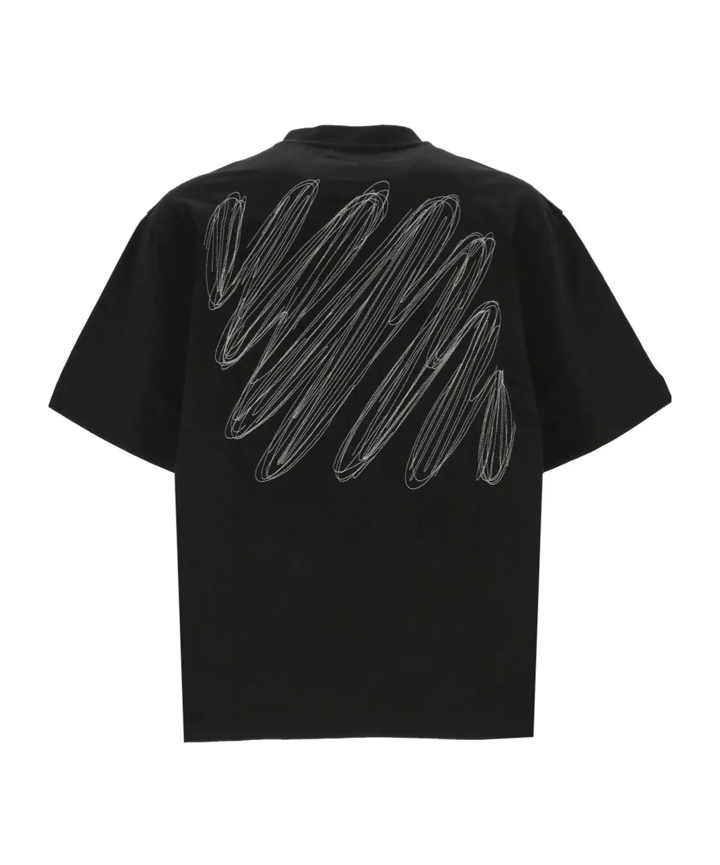 Logo Embroidered Crewneck T-Shirt