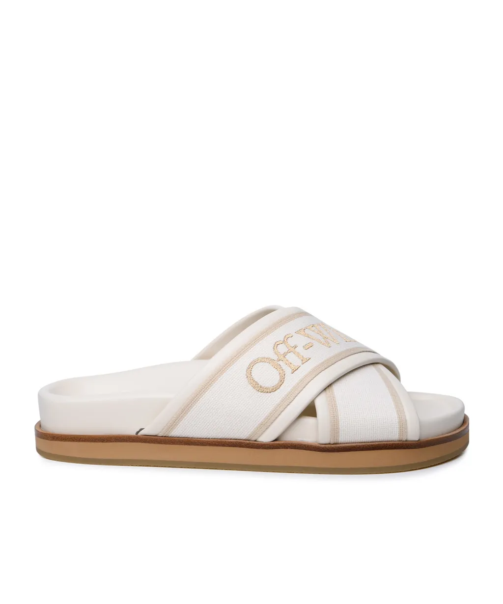 Ciabatta Criss Cross Slip-On Sandals