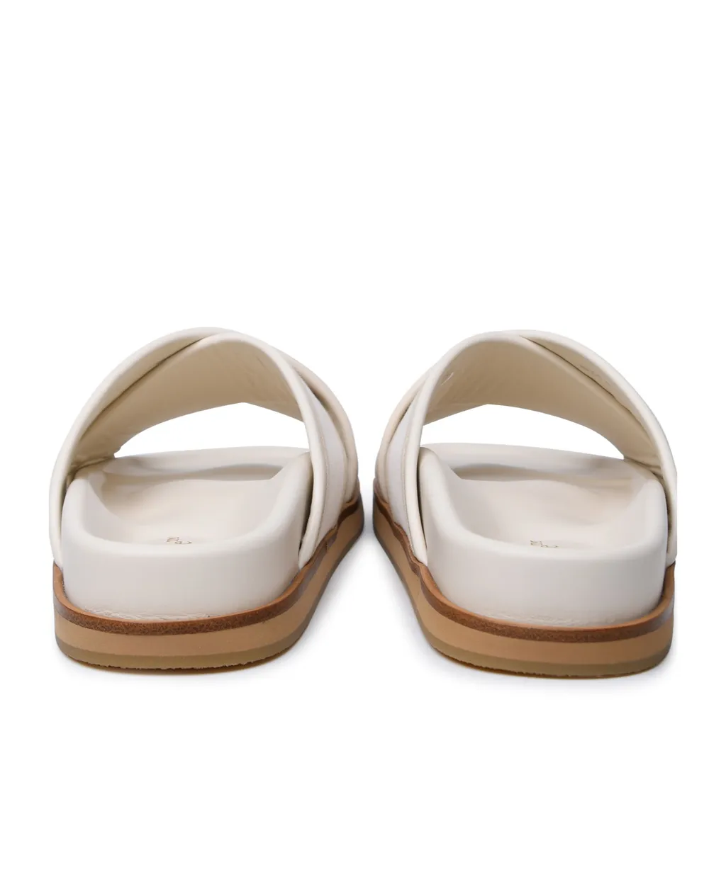 Ciabatta Criss Cross Slip-On Sandals