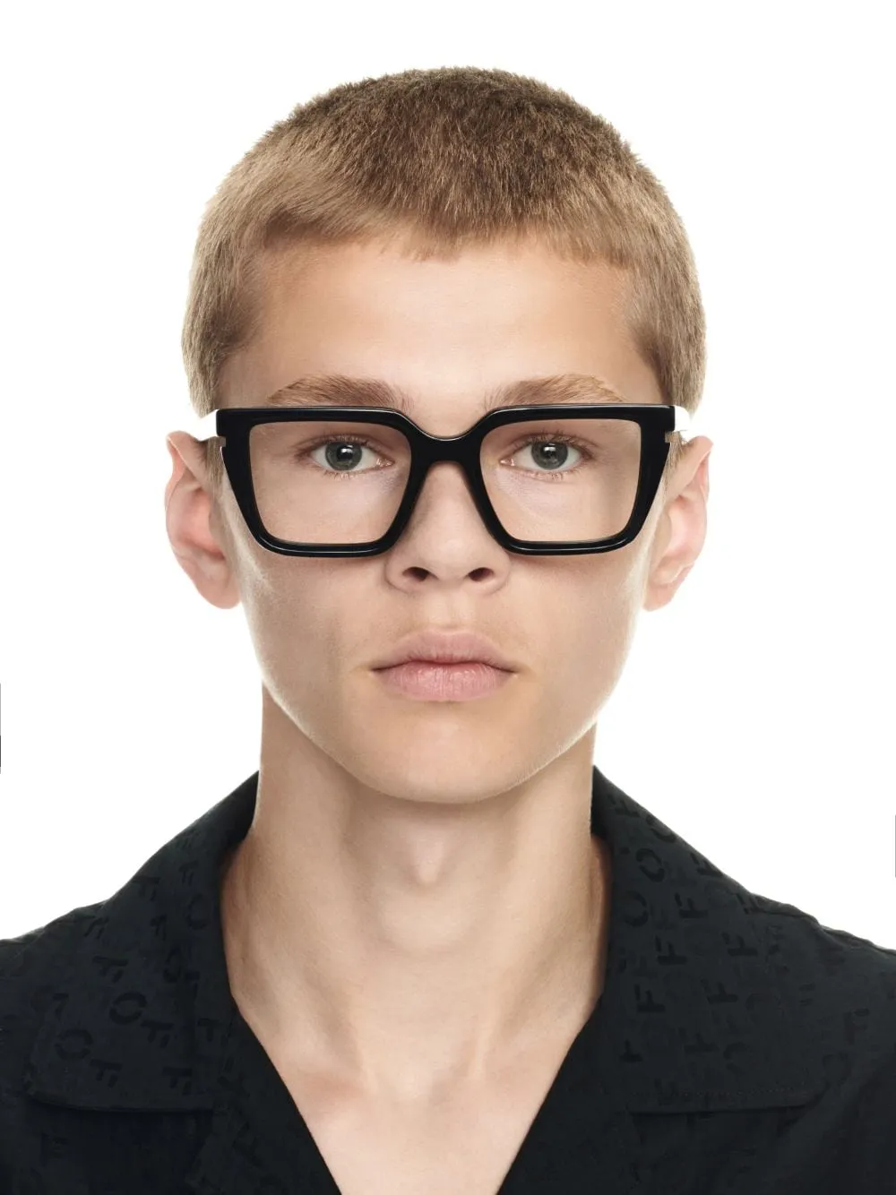 Optical Style 52 Square Frame Glasses