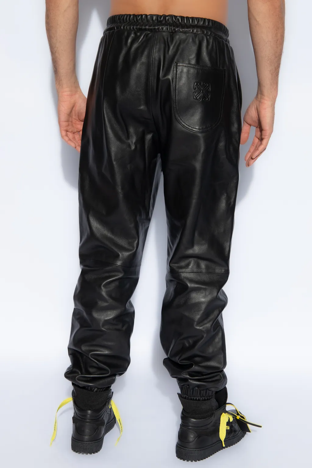 Drawstring Tapered Trousers