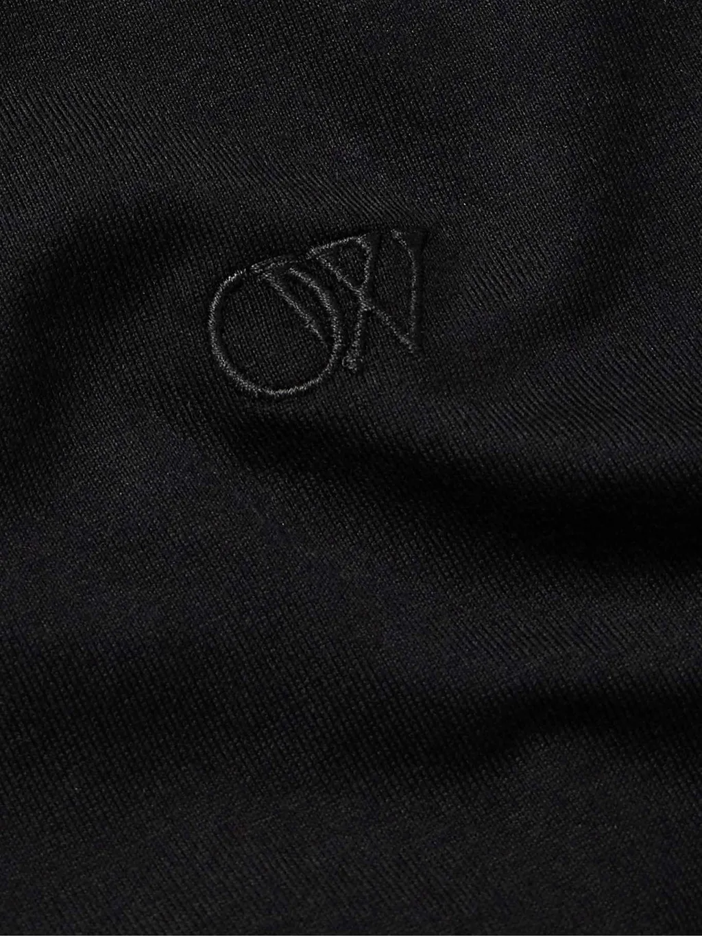 Logo Embroidered Crewneck T-Shirt