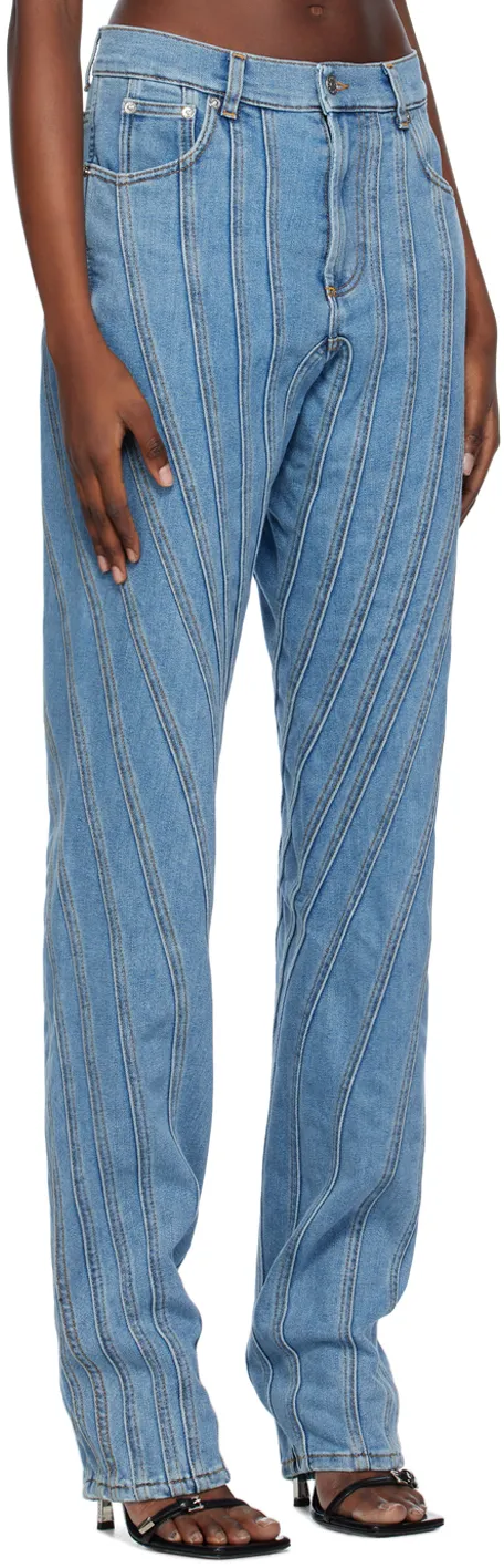 Spiral Baggy Jeans