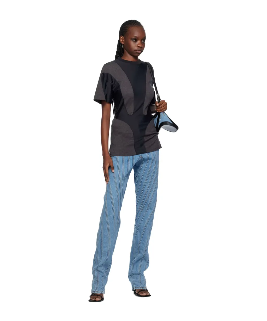 Spiral Baggy Jeans