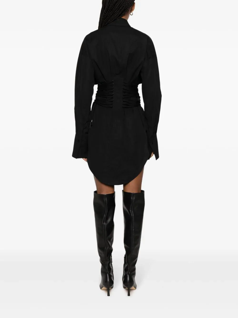 Lapel Long-Sleeved Blouse