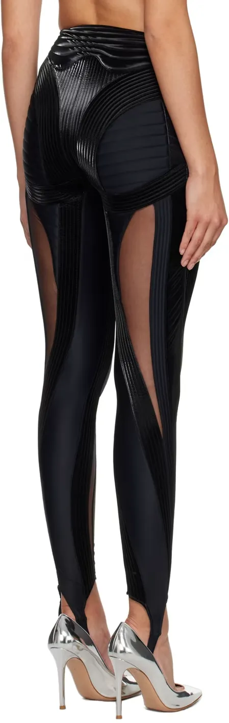 High-Waisted Multi-Panel Leggings