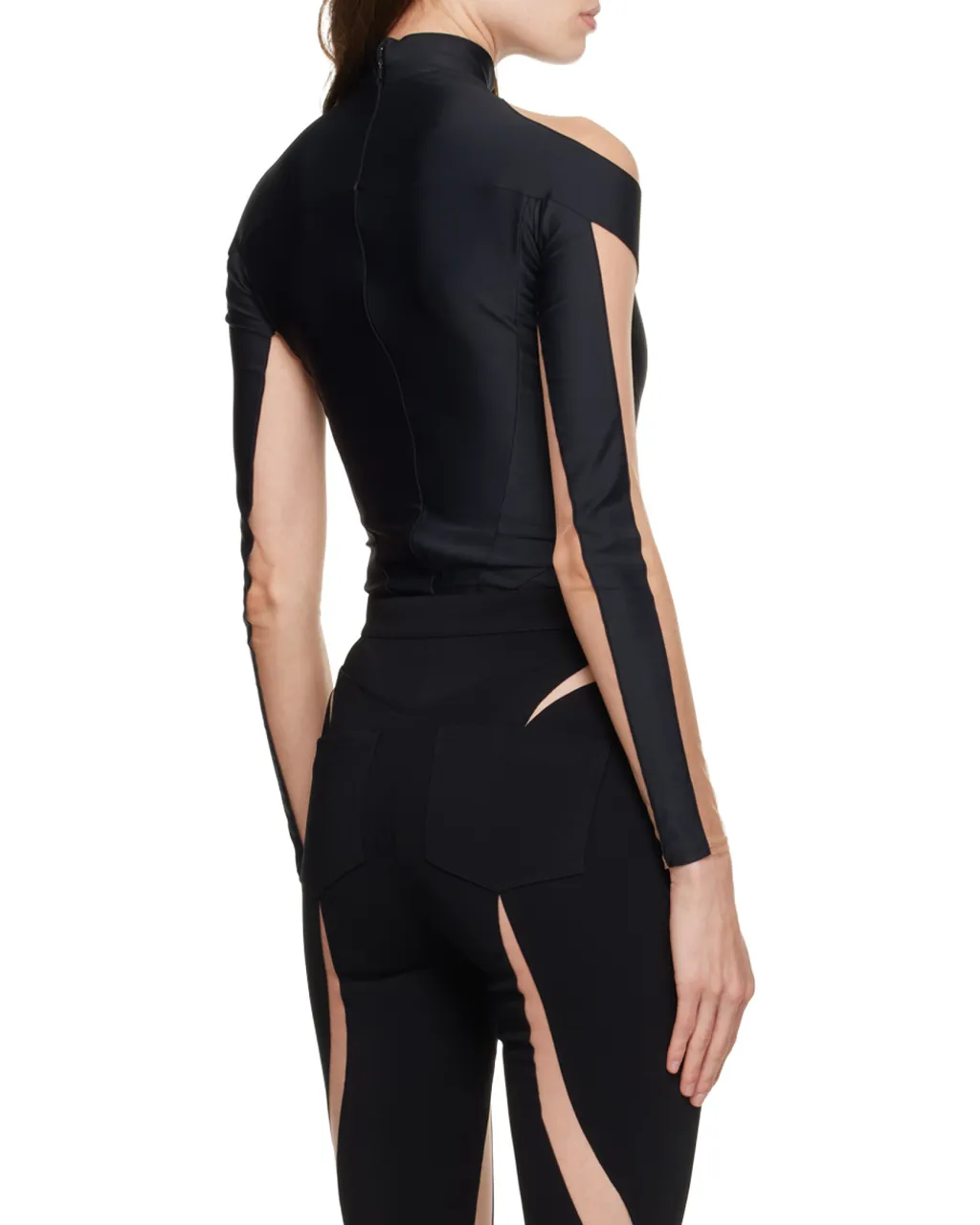 Illusion Logo Plaque Bodysuit