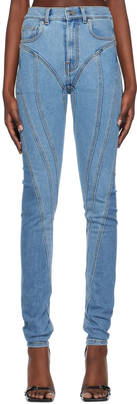 Spiral Skinny Jeans