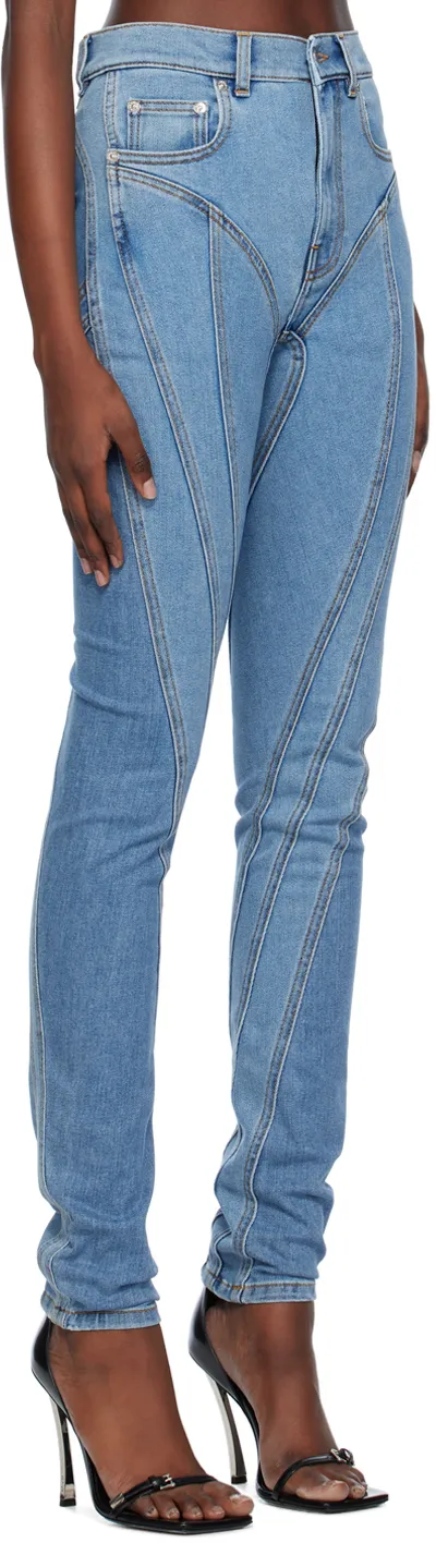 Spiral Skinny Jeans