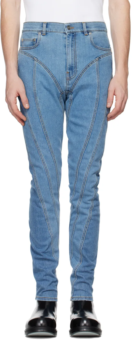 Spiral Skinny Jeans
