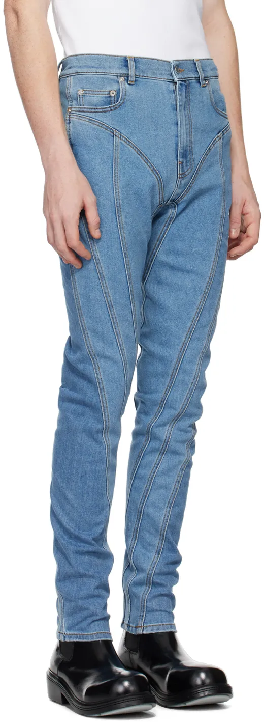 Spiral Skinny Jeans