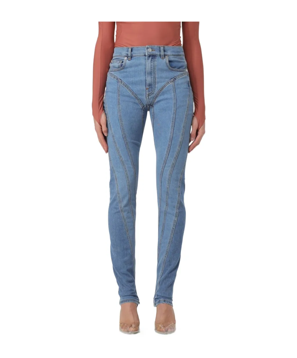 Spiral Skinny Jeans