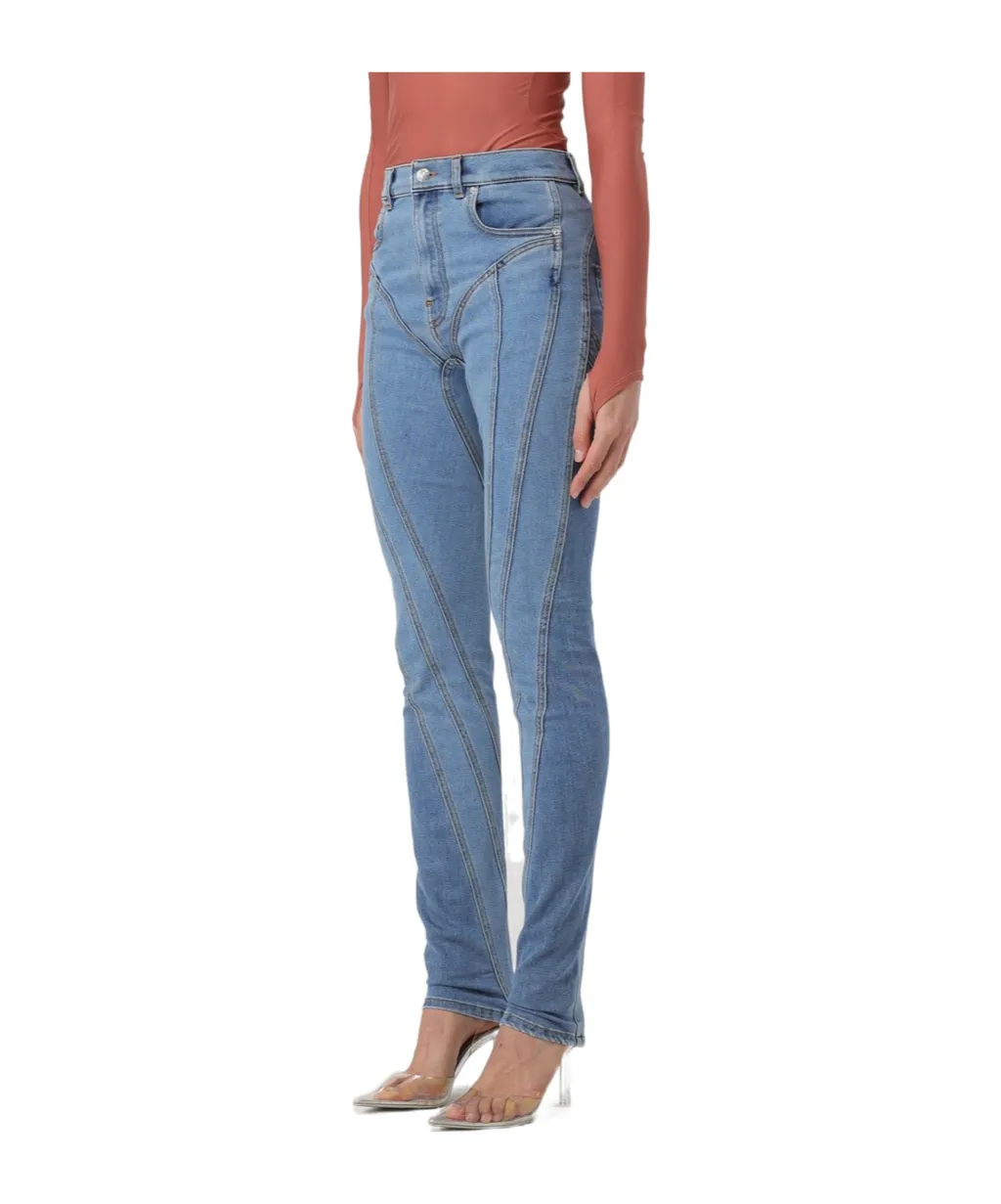 Spiral Skinny Jeans