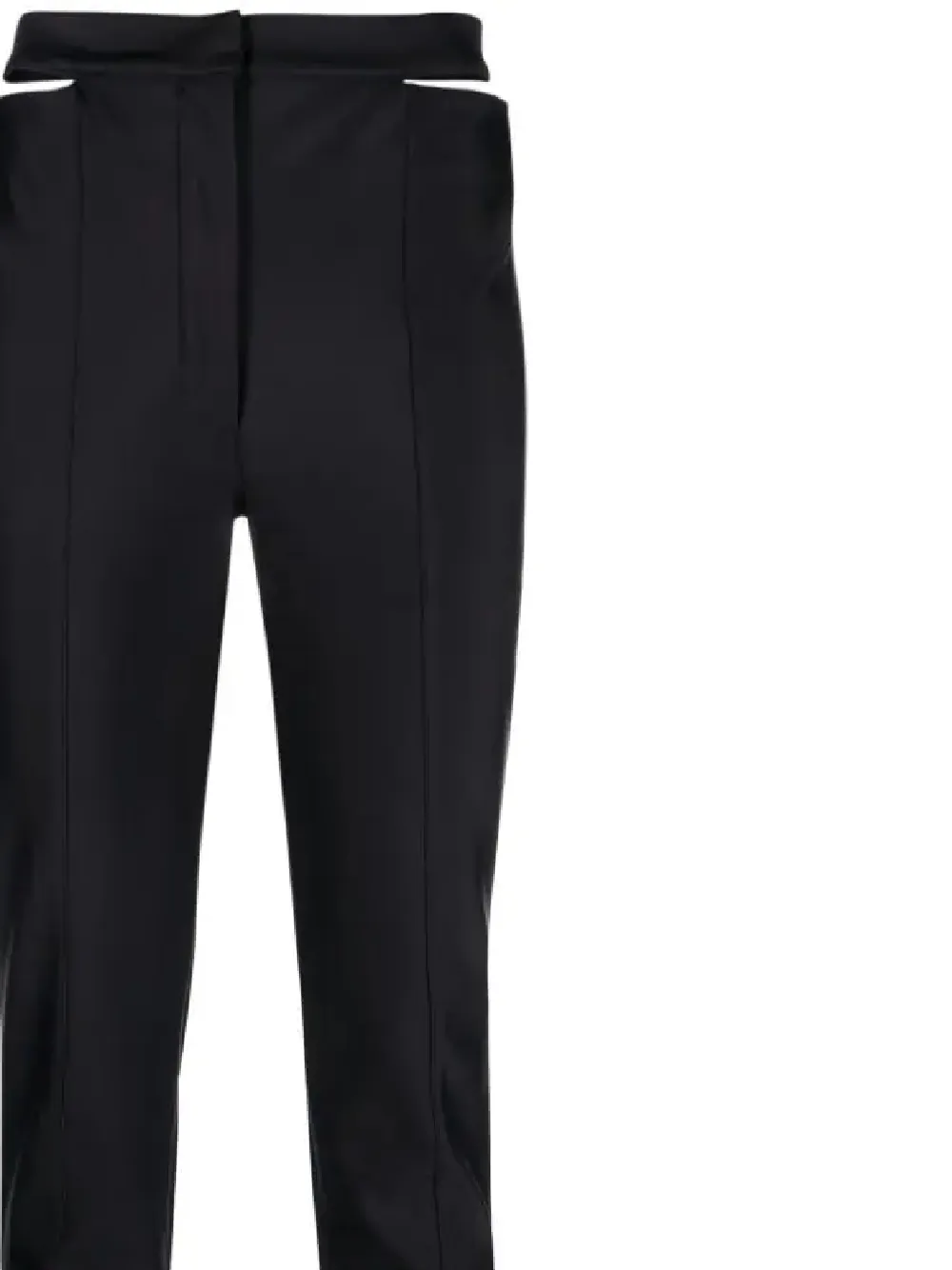 High Waist Cut Out Detailed Trousers
