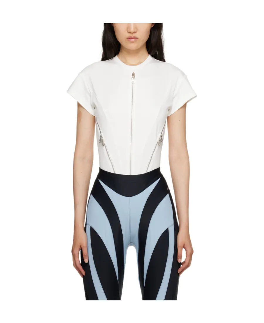 Round Collar Zipper Jumpsuit