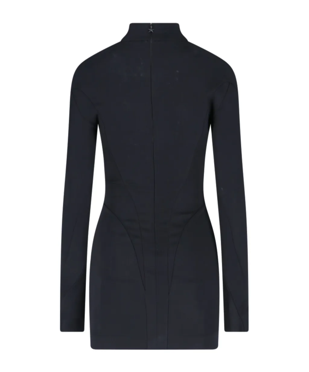 Cutout Long Sleeve Dress