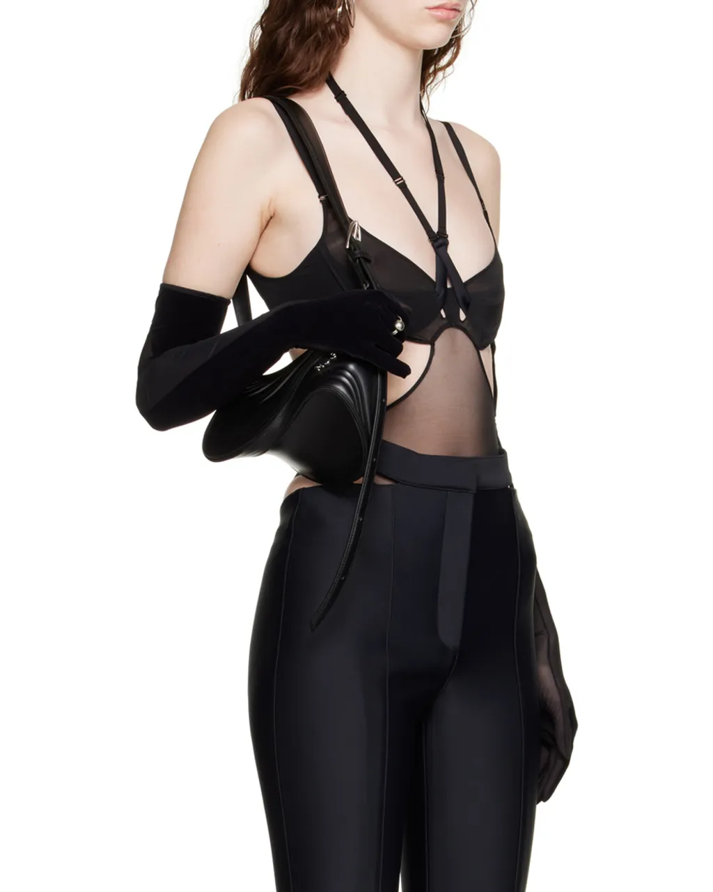 Logo Hollowed-Out Jumpsuit