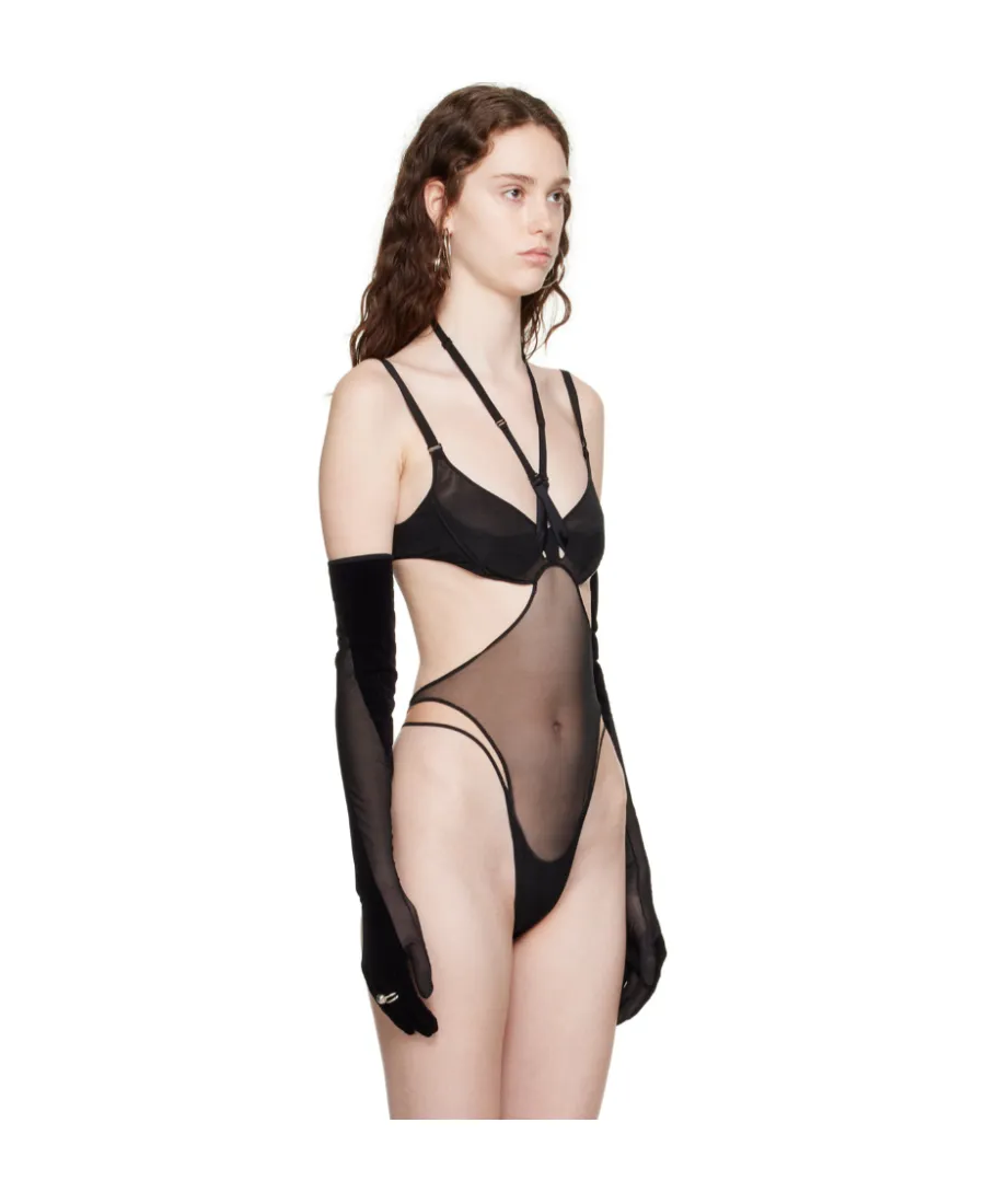 Logo Hollowed-Out Jumpsuit