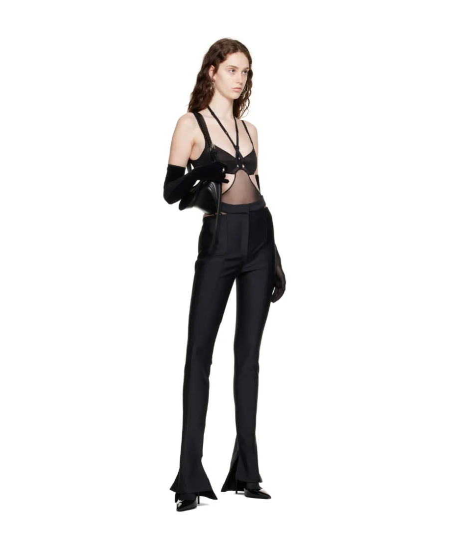 Logo Hollowed-Out Jumpsuit