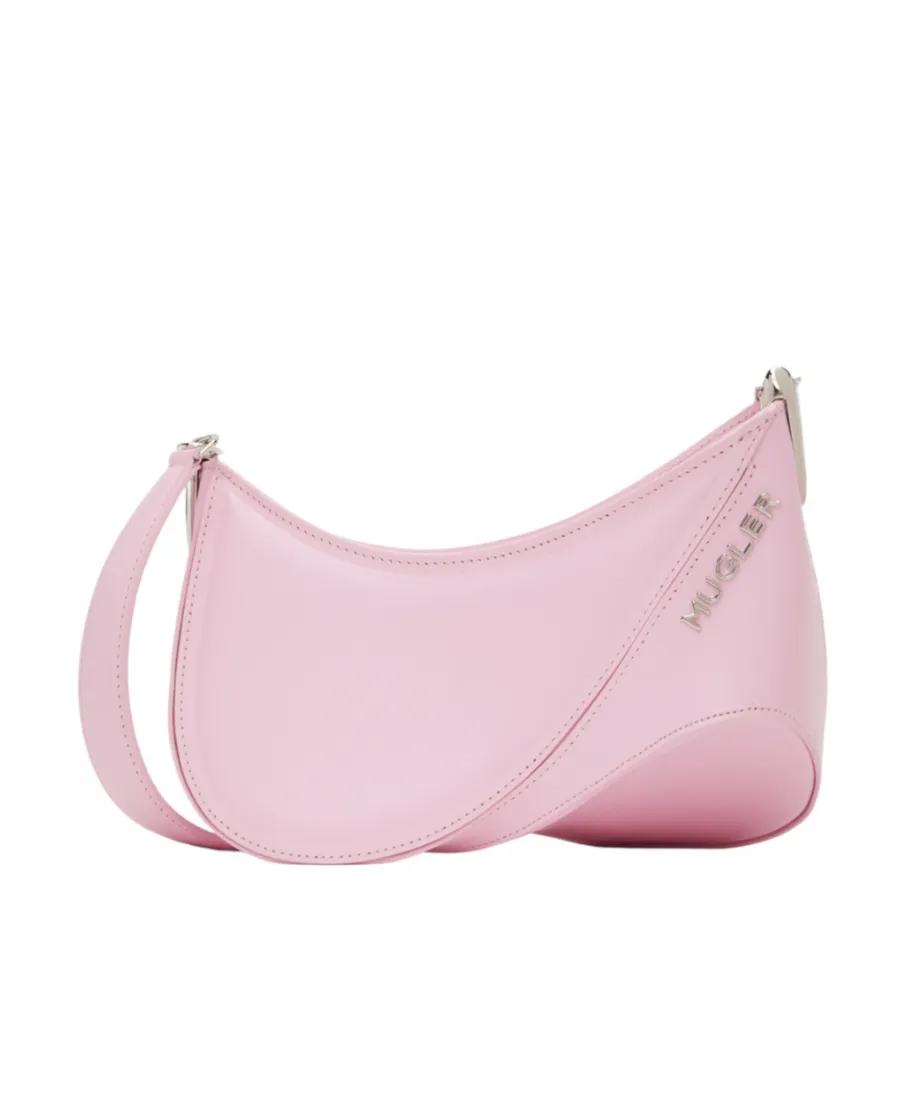 Small Spiral Curve 01 Embossed Crossbody Bag