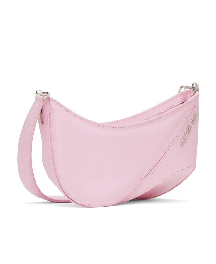 Small Spiral Curve 01 Embossed Crossbody Bag